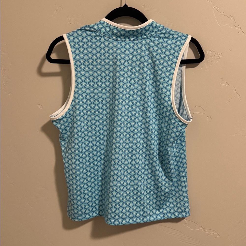 Sigrid Olsen golf & tennis tank with quarter zip. NWT - Picture 7 of 7